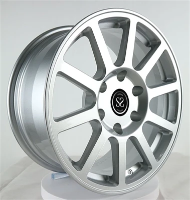 Heavy Duty 22x10 כסף מותאמים אישית 1 חלק גלגלים מזויפים