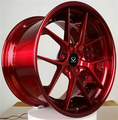 Candy Red 5-Y חישוקים 2 מחשבים מחושלים עם לוגו מותאם אישית