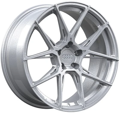 כוונון סגנון 21x9.0 כסף מבריק גלגלים מחושלים 1 מחשב אישי לאודי