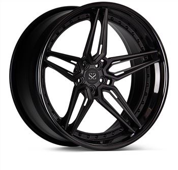 SSWS13003 מתאים לפרארי 5X114.3 חישוקי סגסוגת מחושלים 3 חלקים בהתאמה אישית 19 20 21 ו-22 אינץ'